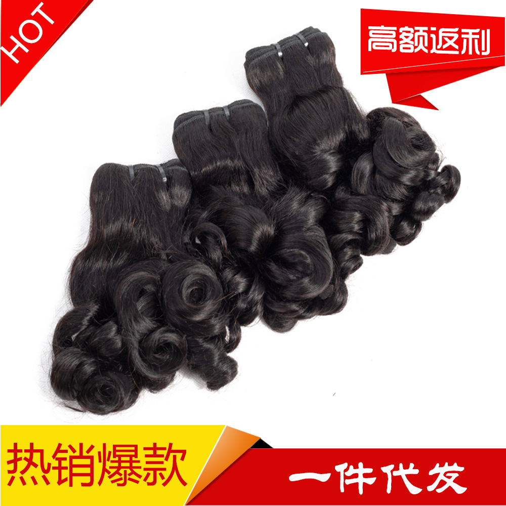 8A real human hair fumi wave 1b#250g/one...