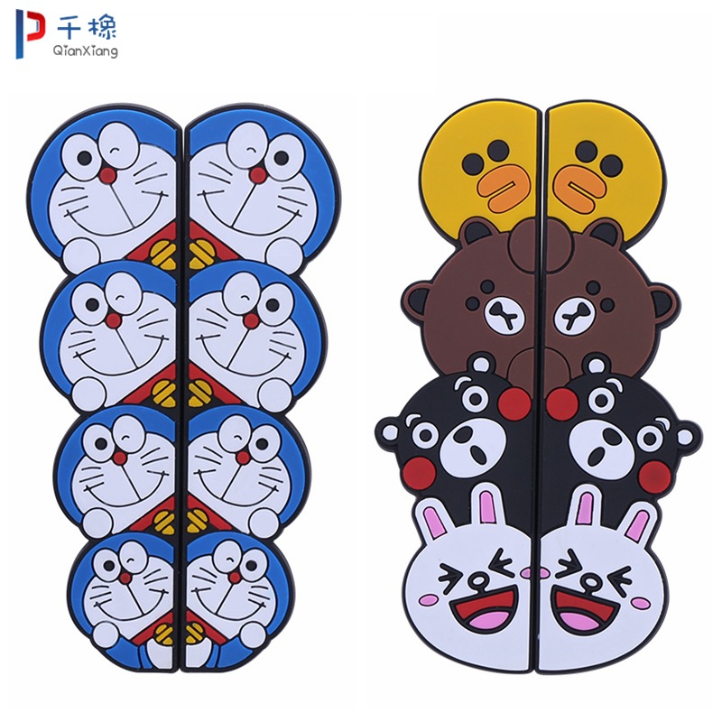 卡通汽车门防撞条倒车后视镜防刮蹭贴保险杠改装门边胶装饰通用品|ms