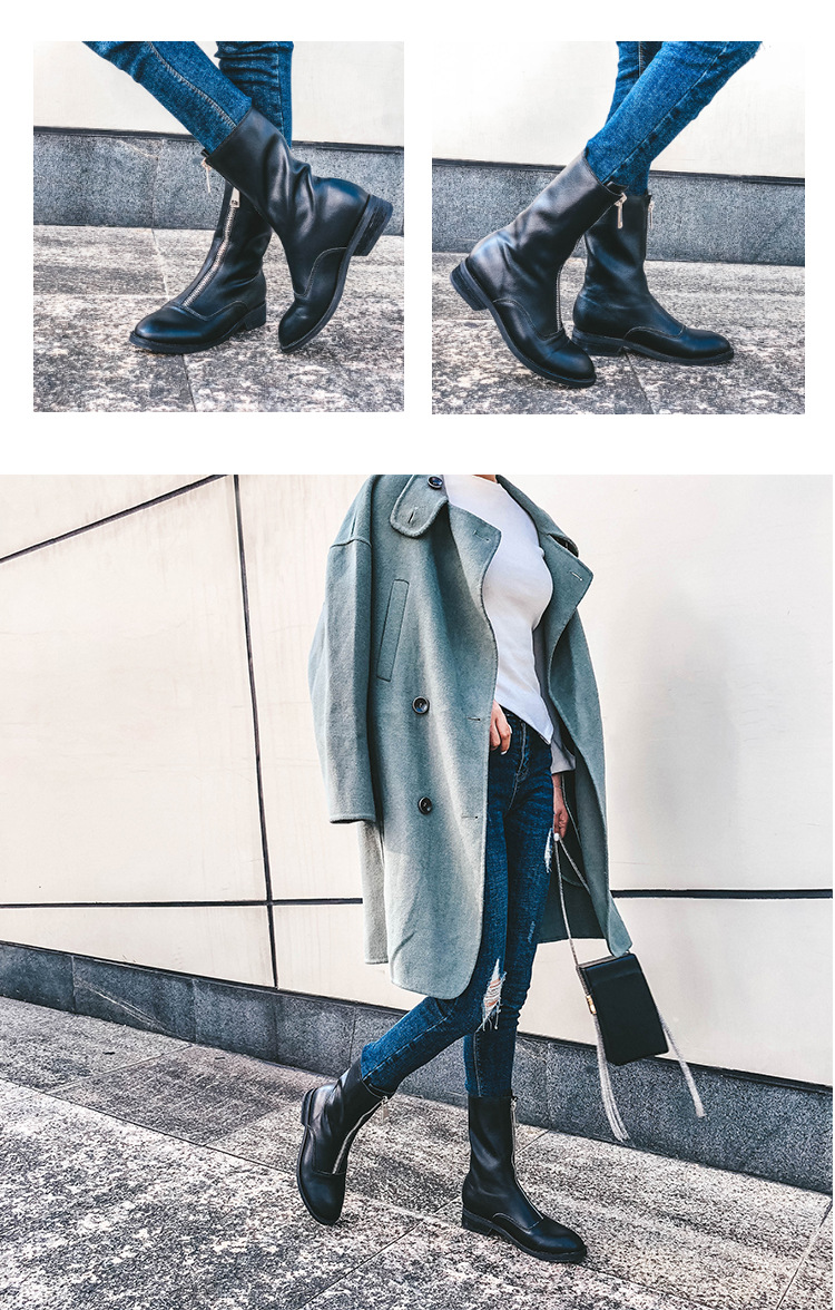 Bottes femme en En cuir - Ref 3354714 Image 28