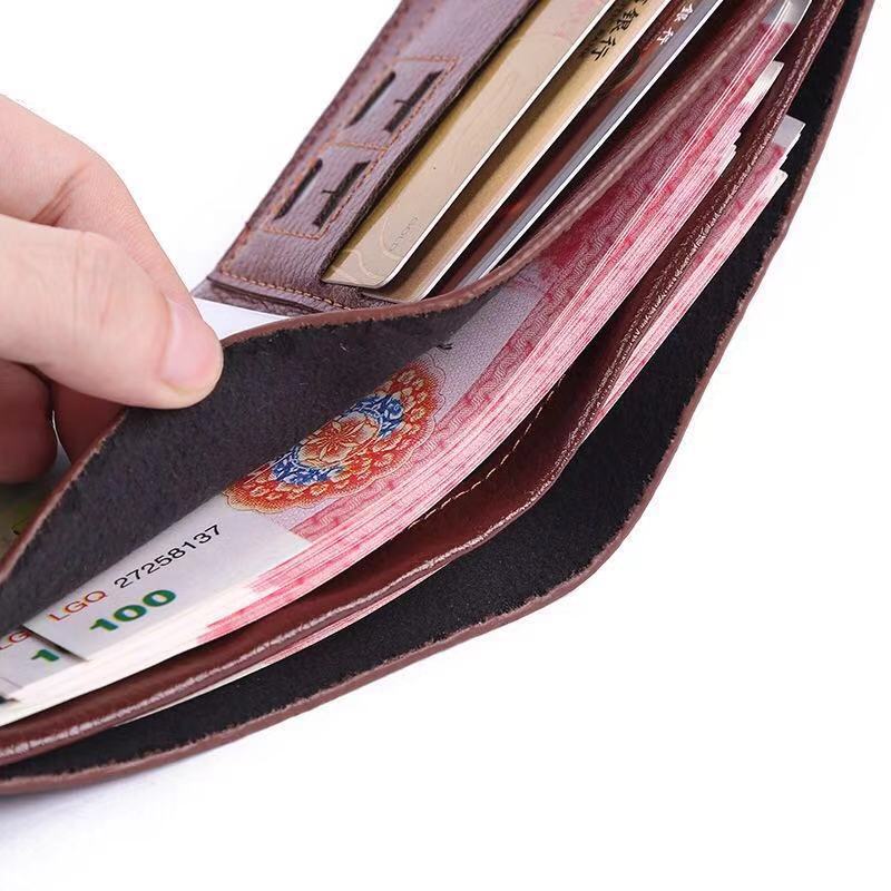 Manufacturers Wholesale 2018 New Men's Wallet Short Business Gift Wallet Stall Supply Wholesale undefined