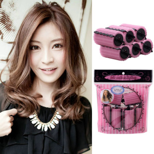 Factory direct supply sponge curling iron sleeping beauty does not hurt hair curling sponge curling cylinder curling tool large size