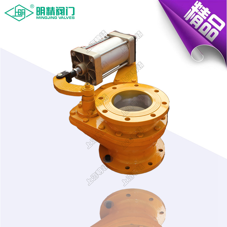 供应气囊活塞式水锤吸纳器 气动陶瓷出料阀 气动摆动式陶瓷进料阀