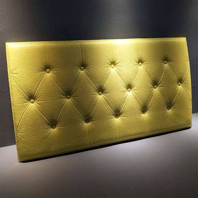 厂家直销 加厚床头板软包防撞墙贴榻榻米软包仿软包床头防撞垫|ms