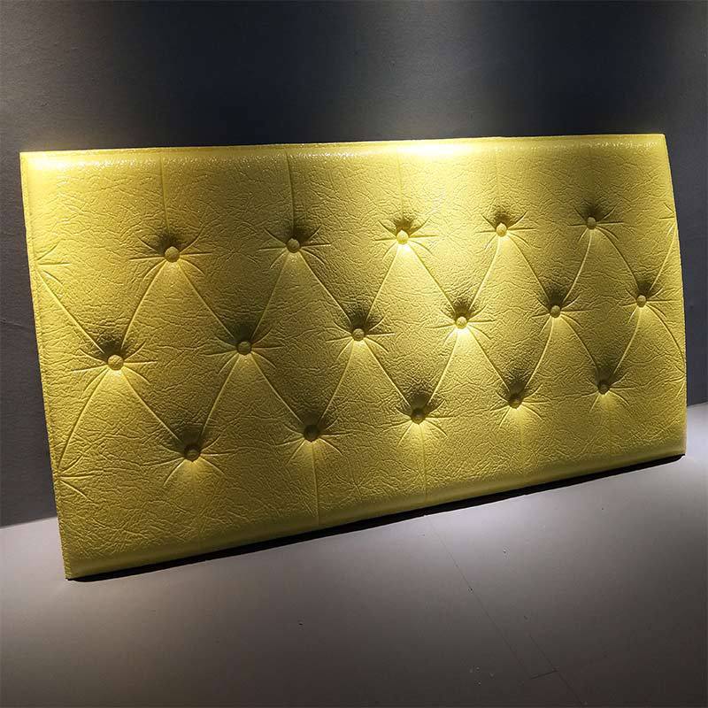 厂家直销 加厚床头板软包防撞墙贴榻榻米软包仿软包床头防撞垫|ms