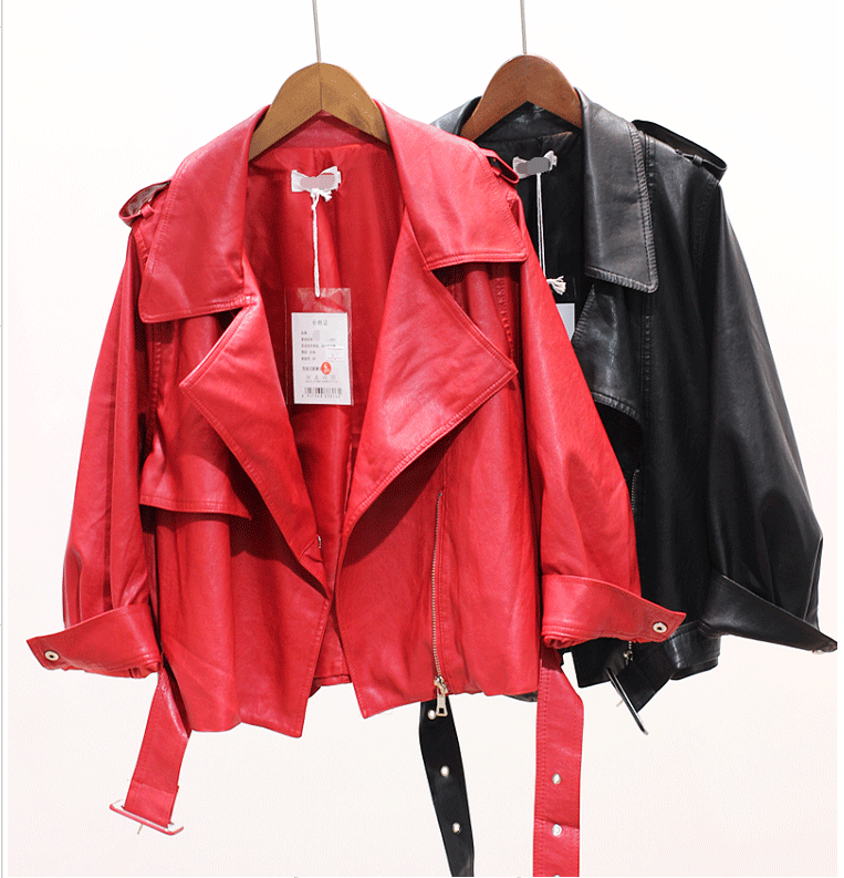 短款皮衣外套女2018秋季上新韩版百搭显瘦pu皮夹克休闲学生