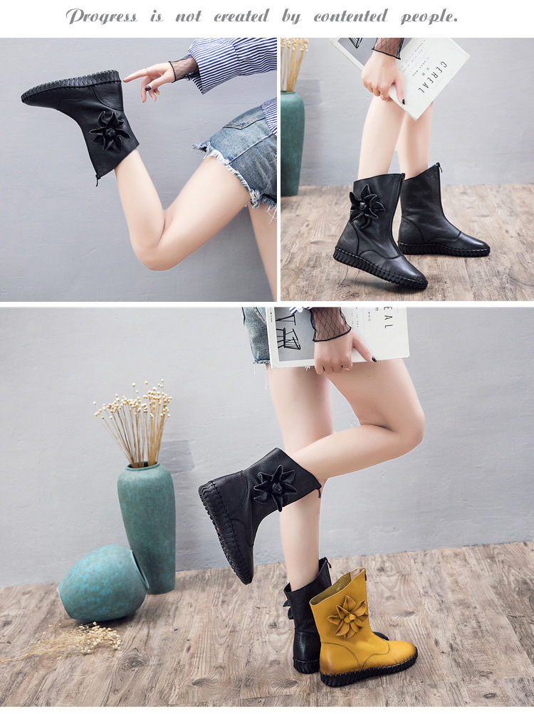 Bottes femme en En cuir - Ref 3355505 Image 24