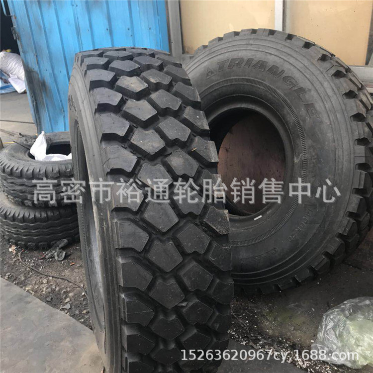 起重机吊车全钢越野工程轮胎14.00r20 14.00R20 矿用花纹16.00R20