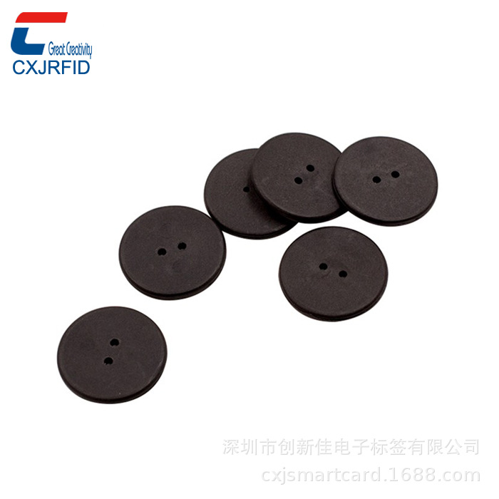 防水PPS高频电子标签，复旦F08 RFID洗衣标签
