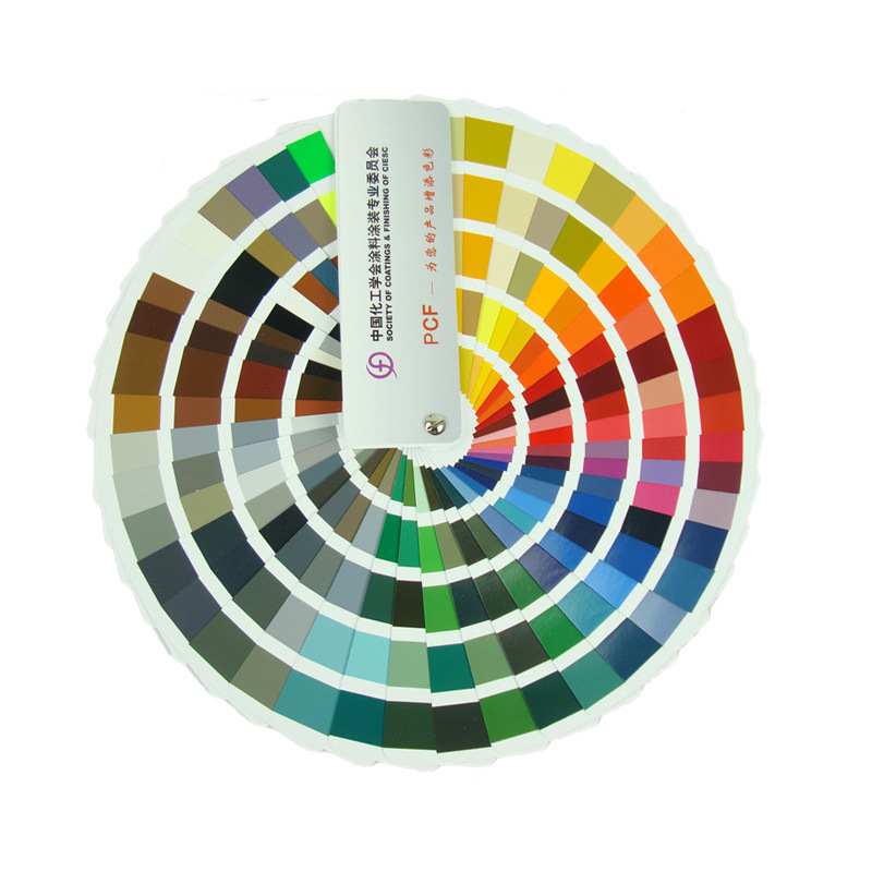 PCF Chemical industry powder Paint color cards GB Color Card paint Paint color cards Standard color ral Color card