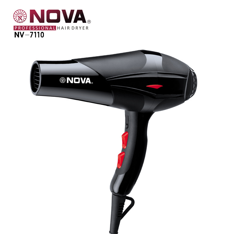 NOVA NV-7110厂家直销大功率欧规电吹风1.2米电线发廊专用吹风机