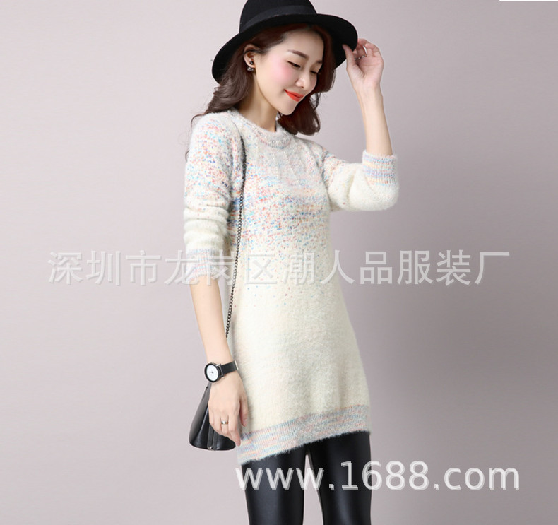 长款毛衣