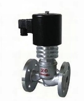 高温活塞式电磁阀ZCG法兰高温电磁阀饱和蒸汽电磁阀DN25321寸