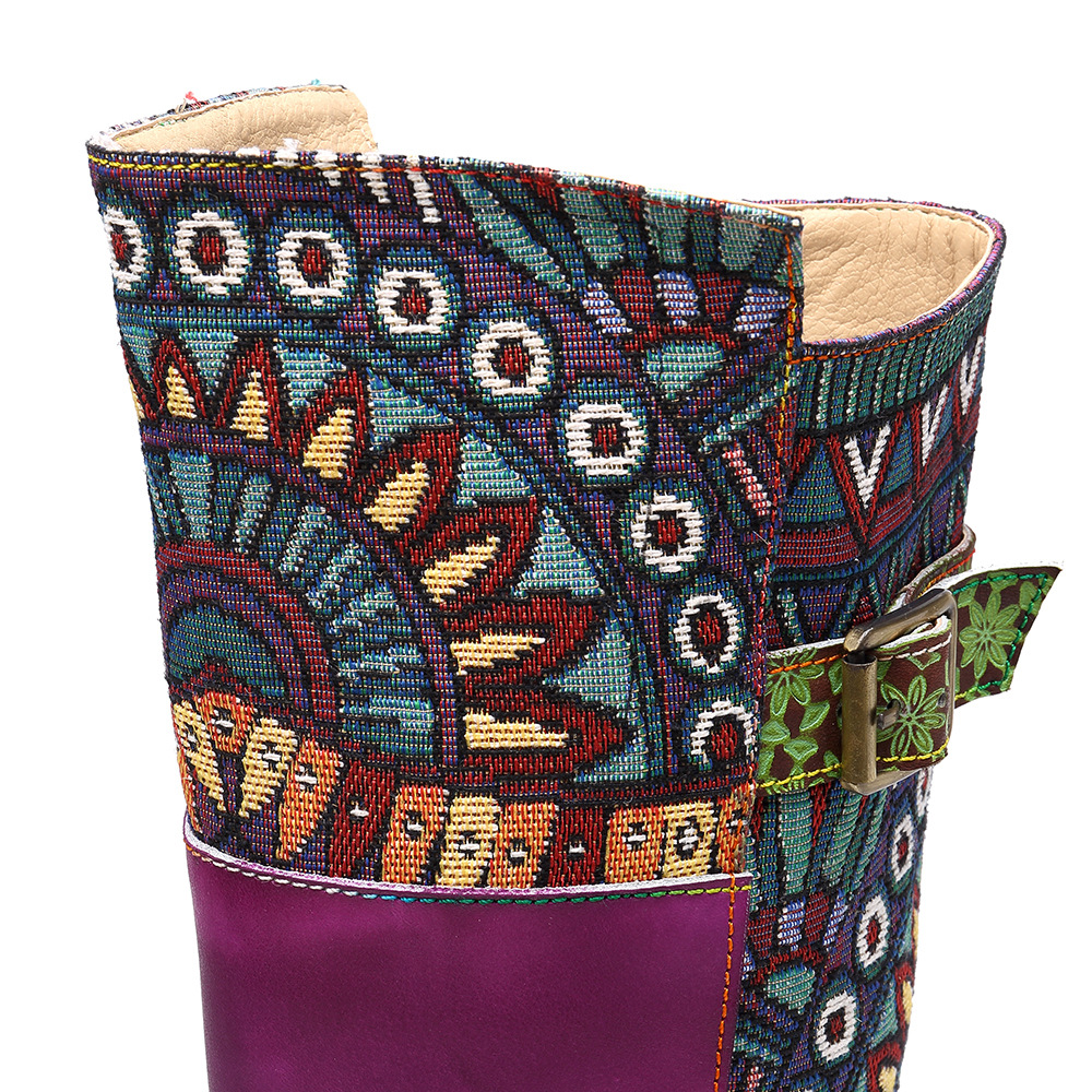 Bottes femme en En cuir - Ref 3355047 Image 19