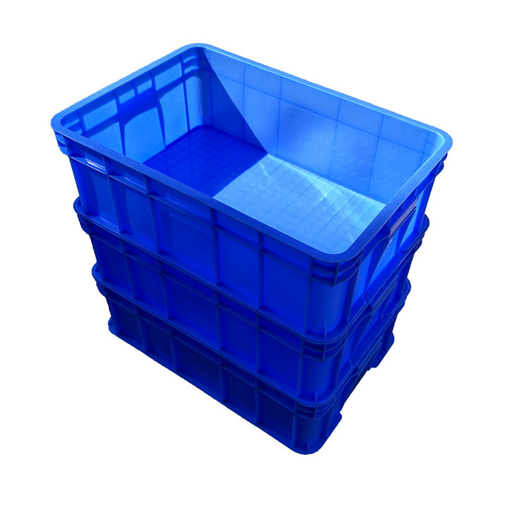 厂家供应加厚PE塑胶箱 防静电周转箱 储物箱 塑料连盖箱