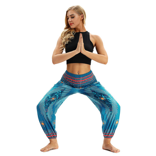 Yoga pants for women digital printing wide leg pants Yoga Pants