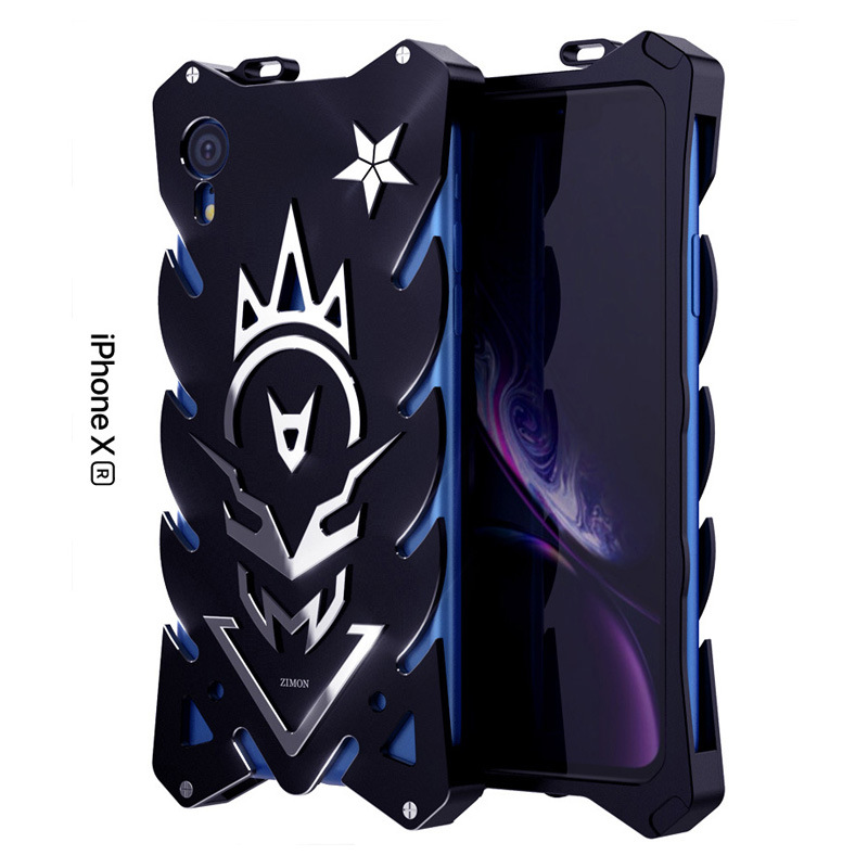 SIMON New THOR II Aviation Aluminum Alloy Shockproof Armor Metal Case Cover for Apple iPhone XS Max & iPhone XR & iPhone XS & iPhone X