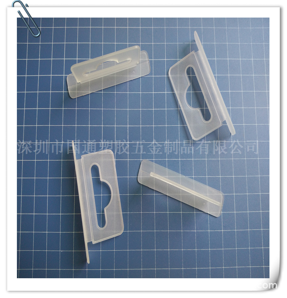 飞机孔挂扣 耳机盒挂钩 斜孔立体挂勾 三角插扣平面飞机扣包装扣|ru