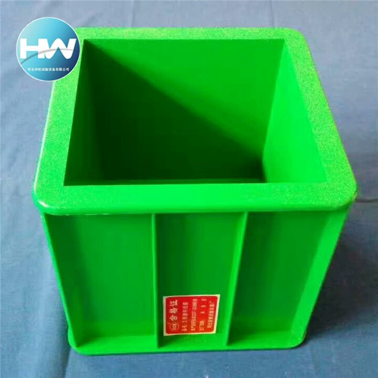 Фабричный оптовый испытательный режим бетонный сжимающий пластиковый испытательный режим Зеленая Большая скидка