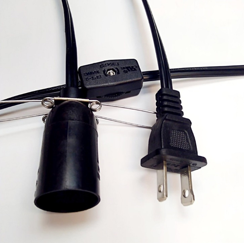 销售加拿大二极电源线插头 二极插头 美国二极插头电源线