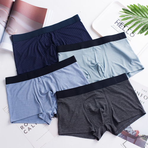 A001 Men's Modal Boxer Briefs Men's Cotton Briefs Men's Bamboo Fiber Briefs