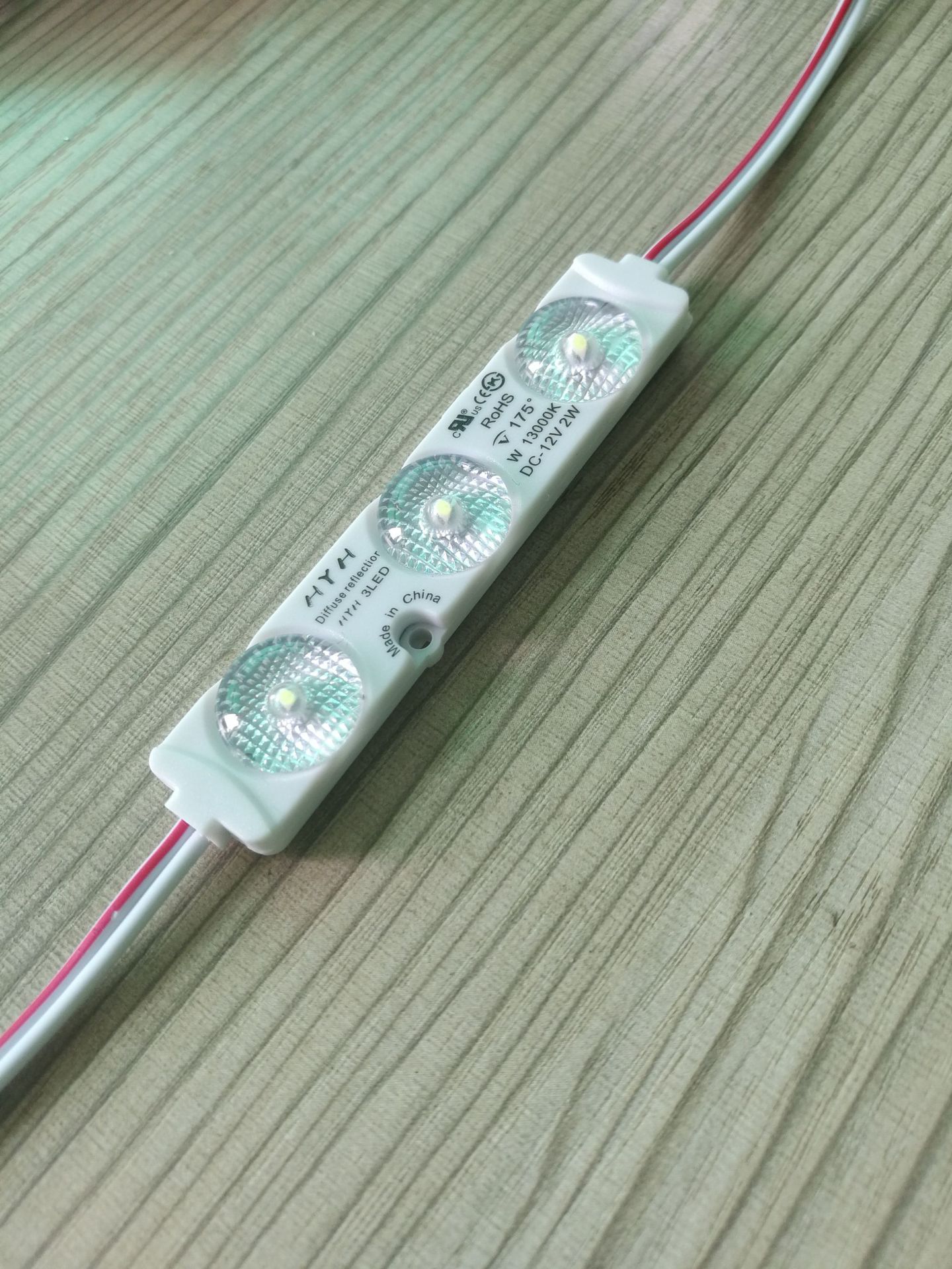 漫反射LED模组3030 白光 广告发光字 高亮注塑模组 3灯2W防水12V-阿里巴巴