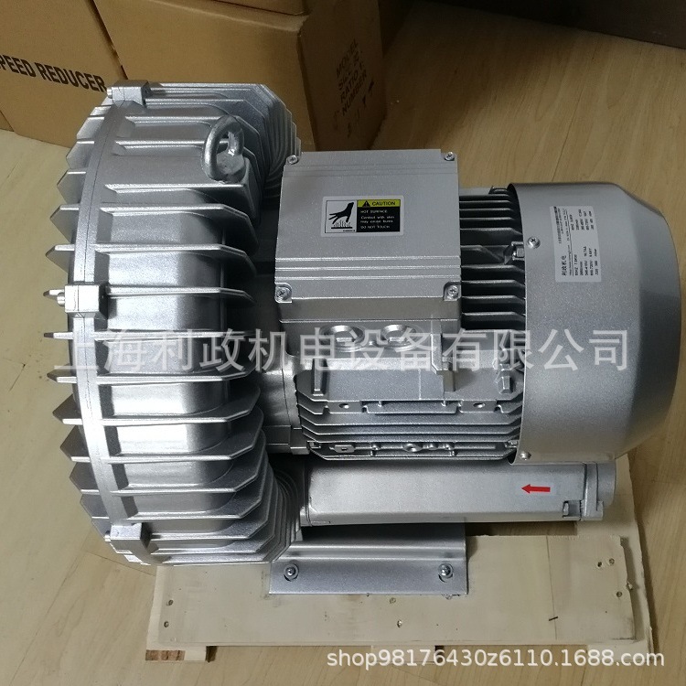 压缩空气干燥机吹风加温用利政品牌高压环形鼓风机 旋涡气环气泵