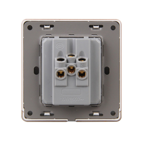 International Electrician Concealed Wall White Switch Socket Panel One Open Five Hole 5 Hole 16A USB Socket Switch