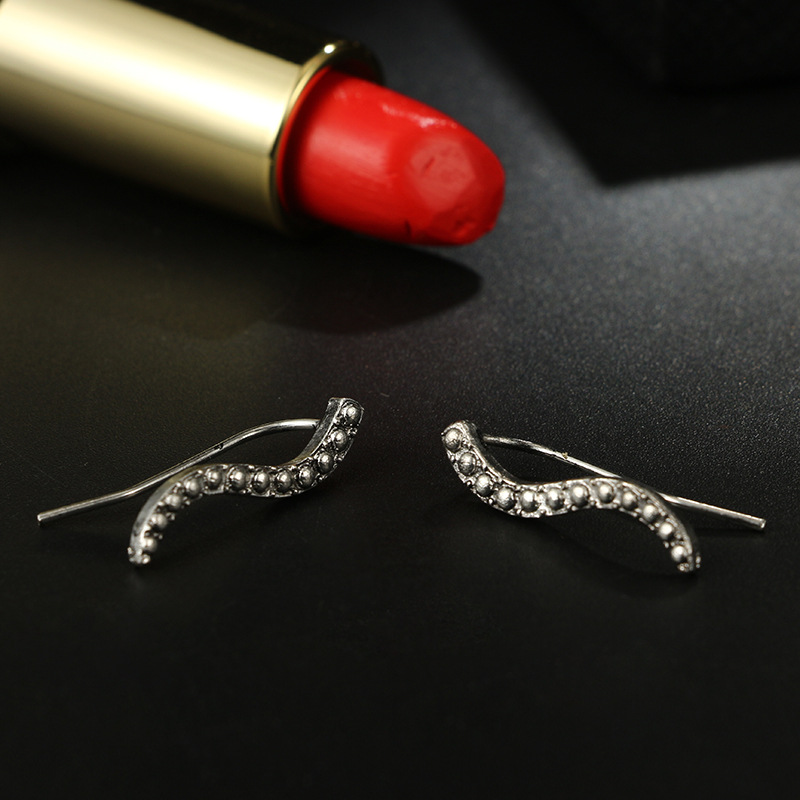 Simple Style Geometric Plating Alloy Earrings Ear Studs display picture 7