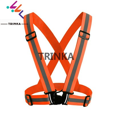 Retroreflective elastic suspenders