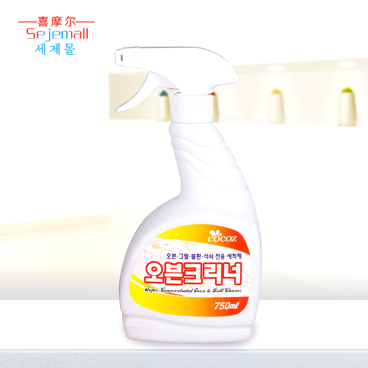 the republic of korea Moore kitchen Cleaning agent Hoods Cleaning agent ventilating fan Oil pollution Cleaning agent 750ML