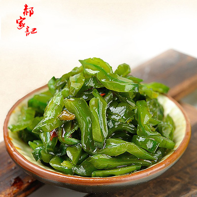 香辣海白菜即食裙带梗段 咸菜下饭菜 香辣海白菜 200g*2袋 包邮|ru