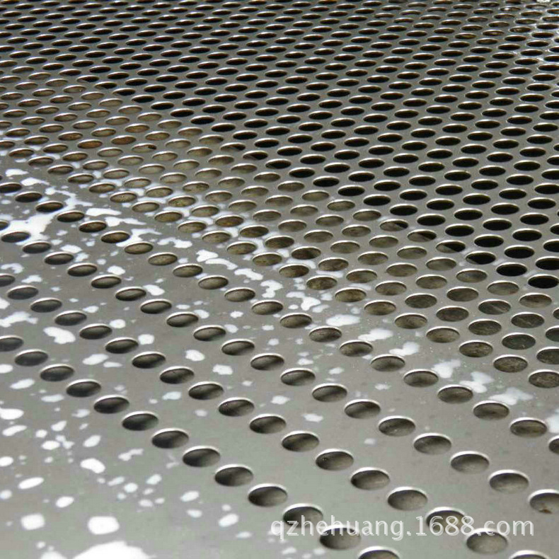 厂家供应 304圆孔冲孔网 建筑工地冲孔网 幕墙装饰冲孔网
