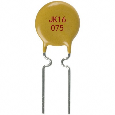 直插自恢复保险丝 JK16-075 16V 750MA 0.75A PPTC 原装
