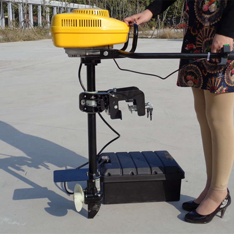 玻璃钢船挂机 电动船挂机 规格性能稳定船用挂桨机