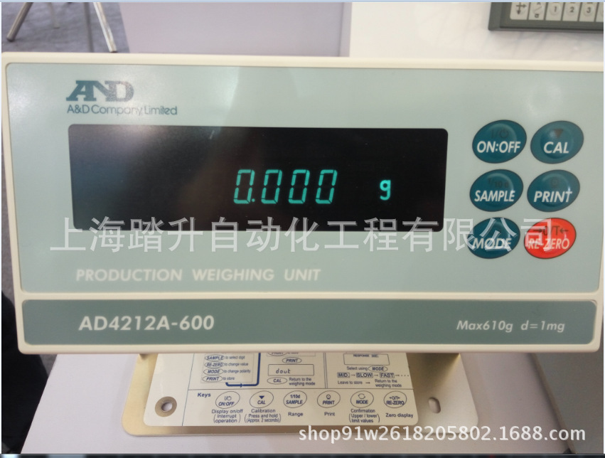 日本AND称重系统 AD-4212A-100 AD-4212A-600 AD-4212A-1000