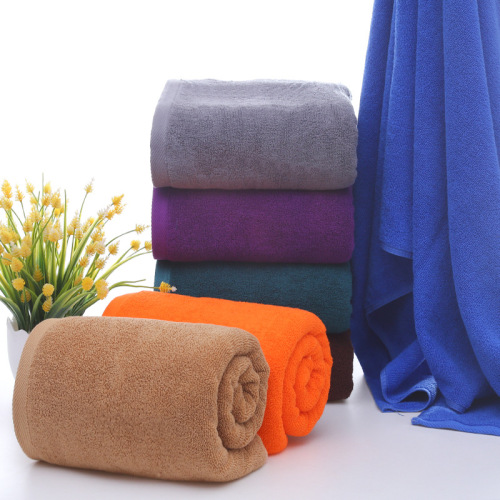 Light Coffee Brown Camel Hair Towel 100% Cotton Shower Bath Towel Fire Treatment Special Non-flammable Hotel Beauty Salon Foot Massage Sofa Towel