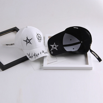 帽子男女士范冰冰同款棒球帽韩版潮牌百搭休闲防晒遮阳嘻哈鸭舌帽|ms