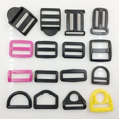 Supply high-quality POM 1.5-7cm square buckle two-tier plastic adjustment buckle, sample available