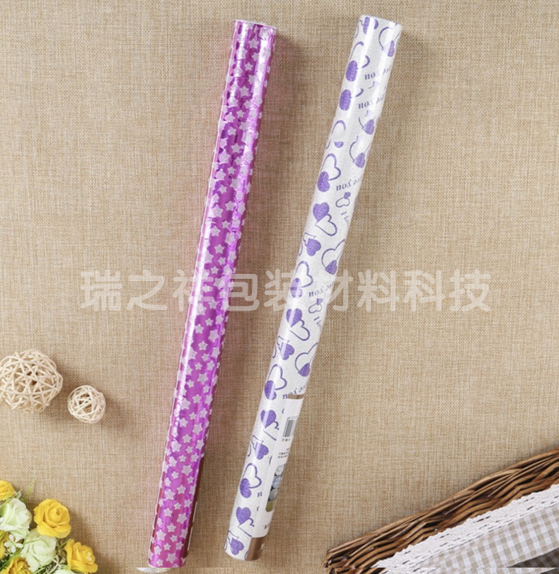 卷筒金葱闪光不干胶背胶带胶带磨砂金葱膜金葱纸猫眼膜手提袋礼品