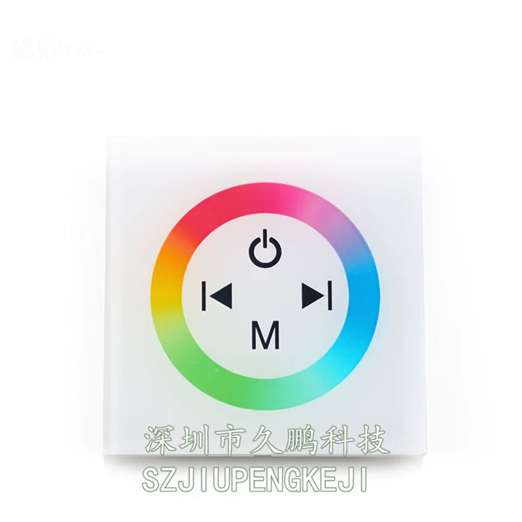 LED сенсорный контроллер, белая/цветная панель подсветки, 12V