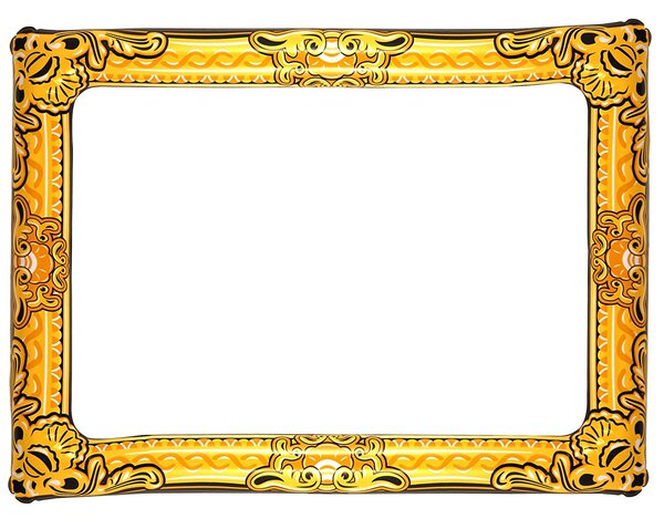 Inflatable beach photo frame PVC