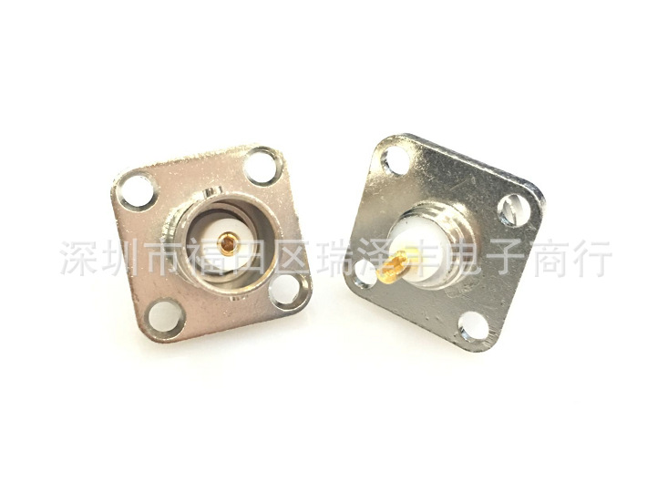 供应视频监控座子BNC-50KF法兰盘连接器