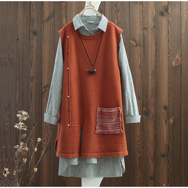 Gilet femme en Mélange de coton - Ref 3316719 Image 1