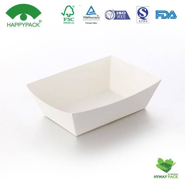 一次性船盒定 做船型小吃纸盒炸鸡蛋挞热狗盒定 制食品外卖打包盒