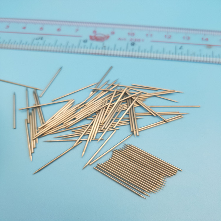 厂家定制钢丝磨尖 304磨尖针 不锈钢铜棒磨尖 品质保障 针尖锋利