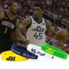 NBA Jazz Basketball Star No. 45 Doronwan Signature Band Circle Michell Movement Training Nights Wirlaz