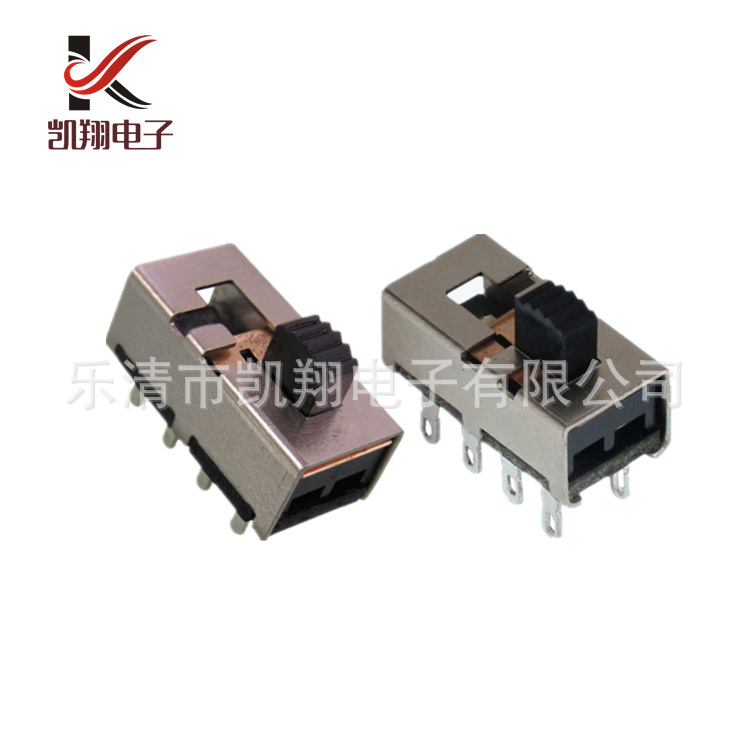 供应拨动开关 SS-23H24双联八脚三档 电热毯大电流耐高温拨动开关