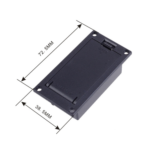 9V active pickup battery box battery compartment 9V guitar bass battery cover LJ-03 guitar battery box