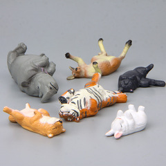 6 pieces of Generation 2 Sleepy Animal Z00 series tiger shiba inu rabbit scenery figure, single choice