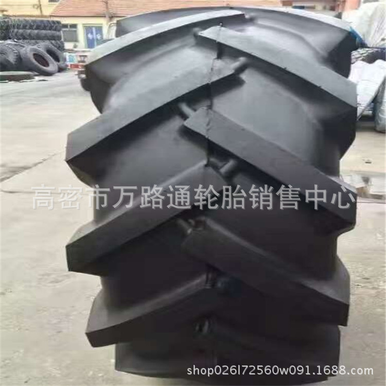 工程轮胎23.5/26.5-25-24L人字加深花纹拌路机冷再生机装载机轮胎